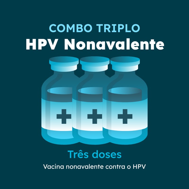 Pacote HPV Nonavalente (3 doses)